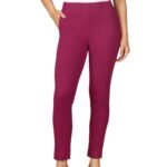 PYNK Women's Solid Premium Cotton Lycra Kurtipant with Side Pocket_COZI_PYNK_KURTIPANT_04_FS_1PC