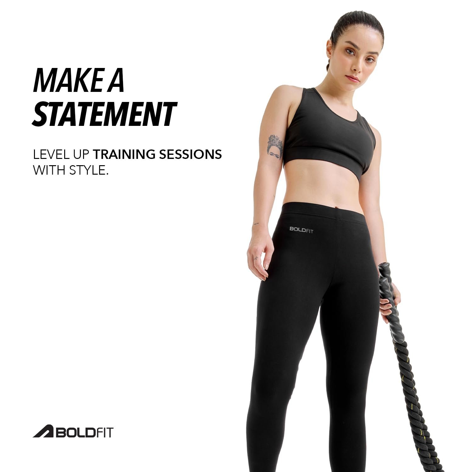 Workout Leggings Black - Image 2