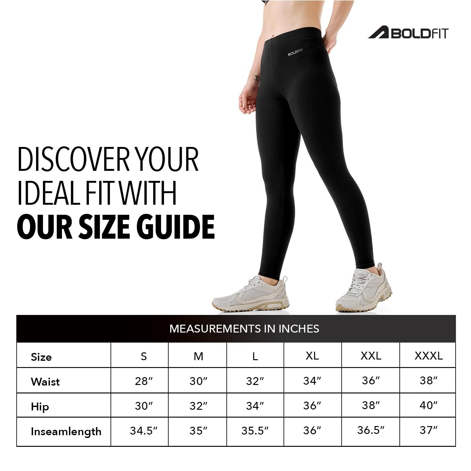 Workout Leggings Black - Image 3