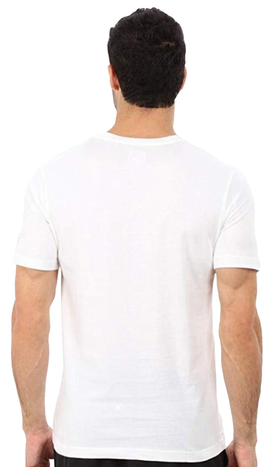 Classic Crew Neck T-Shirt, White, Short Sleeve (in, Alpha, XL, Regular, White) - Image 2