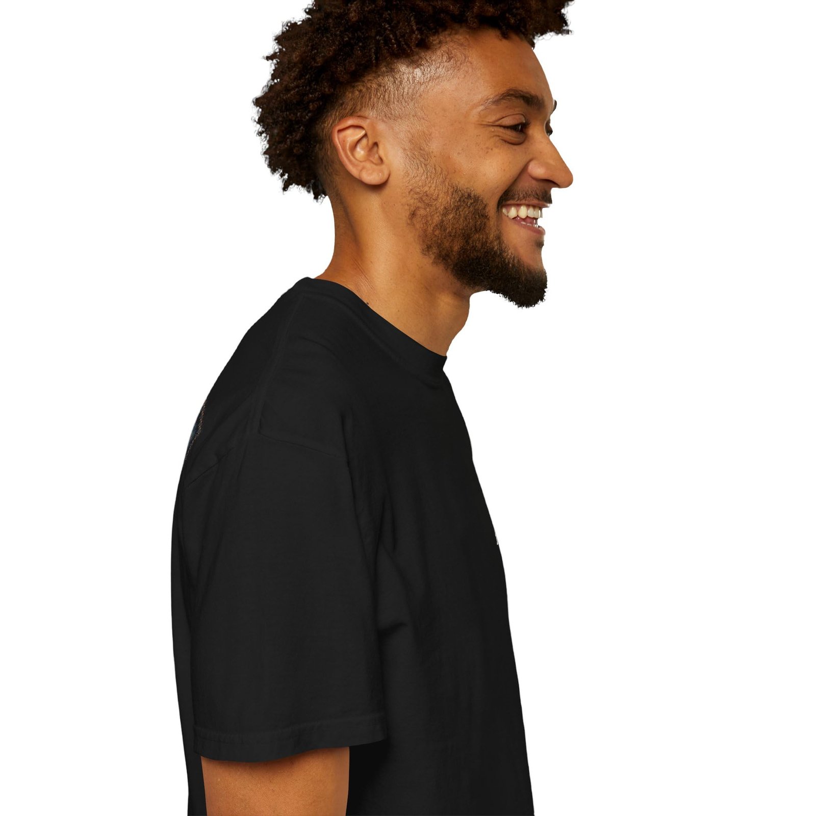 Hellknit Arabian Edition Men’s T-Shirt 100% Cotton French Terry Fabric | Premium Comfort Streetwear Tee for Casual (in, Alpha, Regular, Black) - Image 5
