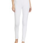 Women's Regular Mid Rise Leggings (NOOSTULIP_White1_Medium) White