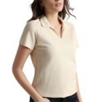 Women's Solid Regular Fit T-Shirt